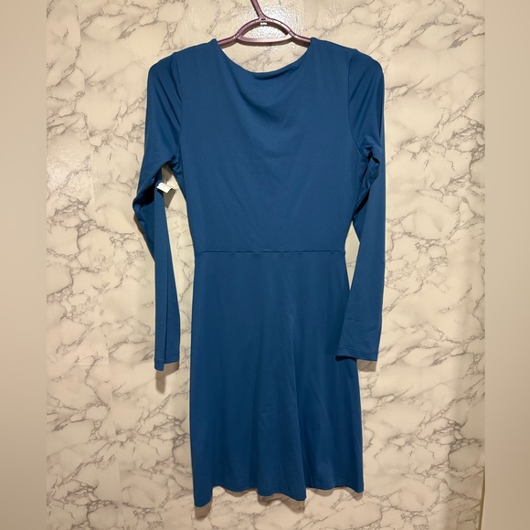NEW Susana Monaco Taboo Center Circle Dress in Blue. Size Small. - Picture 6 of 7